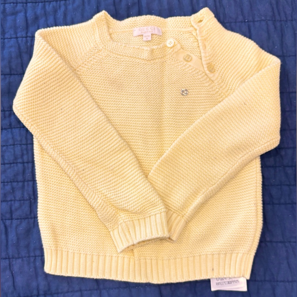 Yellow Sweater for baby